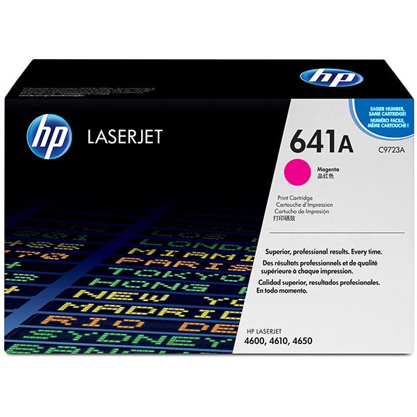 Genuine HP C9723A (HP 641A) Magenta OEM Toner Cartridge
