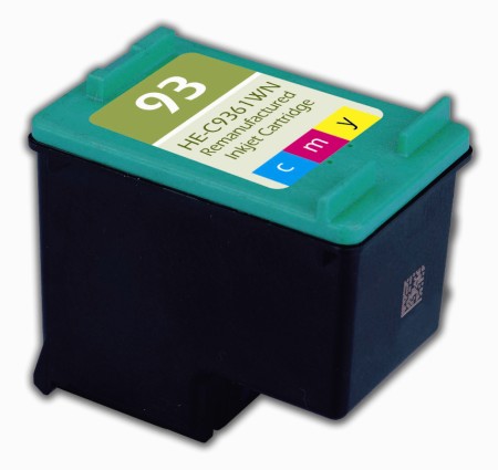 Ultra Premium Quality Tri-Color Inkjet Cartridge compatible with HP C9361WN (HP 93)