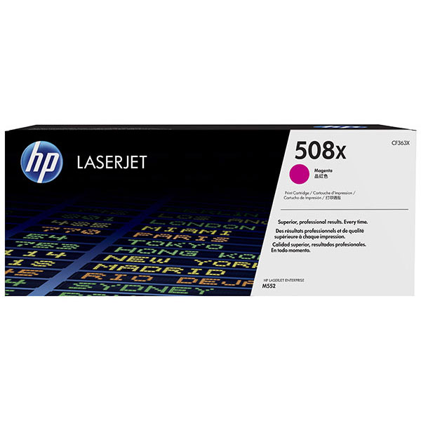 Genuine HP CF363X (HP 508X) Magenta OEM Toner Cartridge