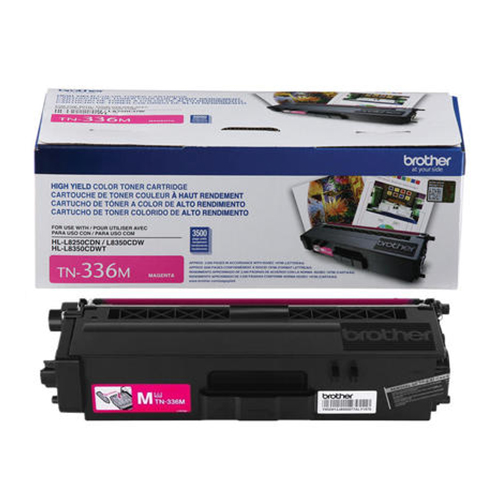 Genuine Brother TN-336m Magenta OEM Toner Cartridge