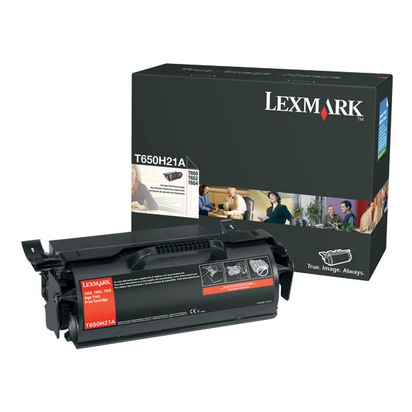Genuine Lexmark T650H21A Black OEM Toner Cartridge