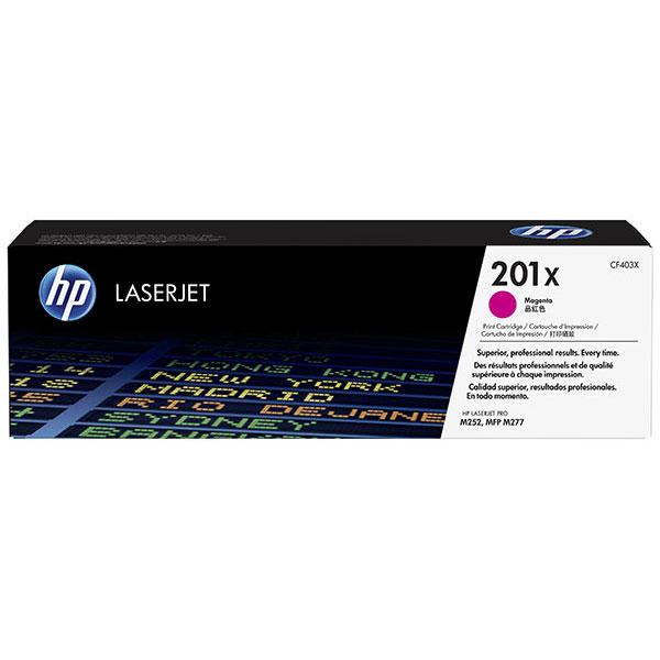 Genuine HP CF403X (HP 201X) Magenta OEM Toner Cartridge