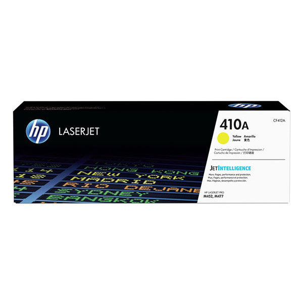 Genuine HP CF412A (HP 410A) Yellow OEM Toner Cartridge