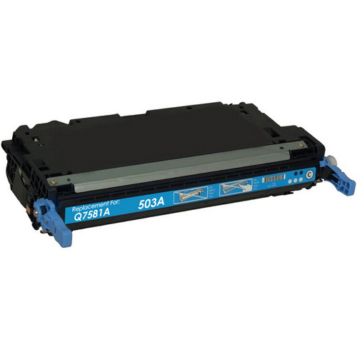 Ultra Premium Quality Cyan Toner Cartridge compatible with HP Q7581A (HP 503A)