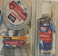 WISH CARE HAND SANITIZER - 70% ALCOHOL CONTENT (36x2oz per Jar)