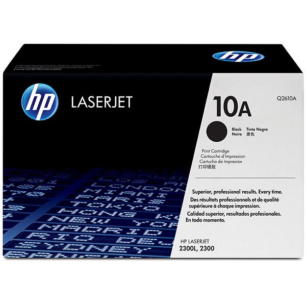 Genuine HP Q2610A (HP 10A) Black OEM Toner Cartridge