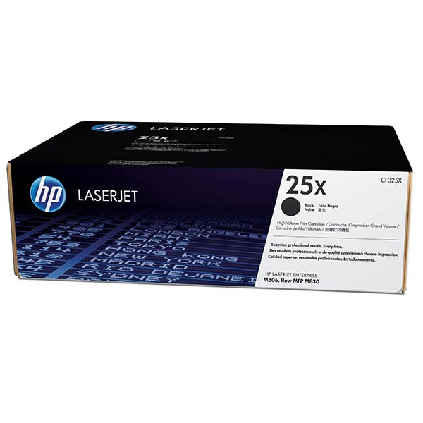 Genuine HP CF325X (HP 25X) Black OEM Toner Cartridge