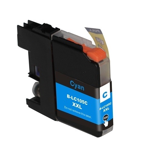 Ultra Premium Quality Cyan Inkjet Cartridge compatible with Brother LC-101C
