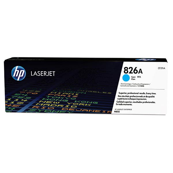 Genuine HP CF311A (HP 826A) Cyan OEM Toner Cartridge