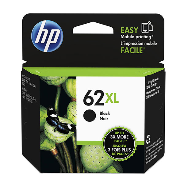 Genuine HP C2P05AN (HP 62XL) Black OEM Ink Cartridge
