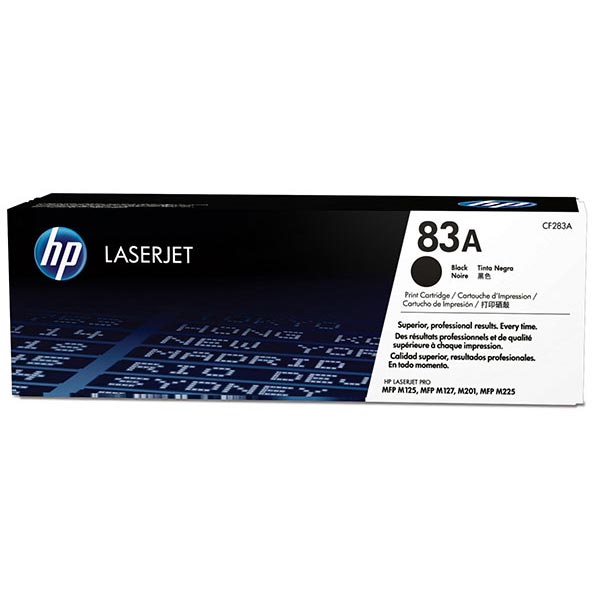 Genuine HP CF283A (HP 83A) Black OEM Toner Cartridge